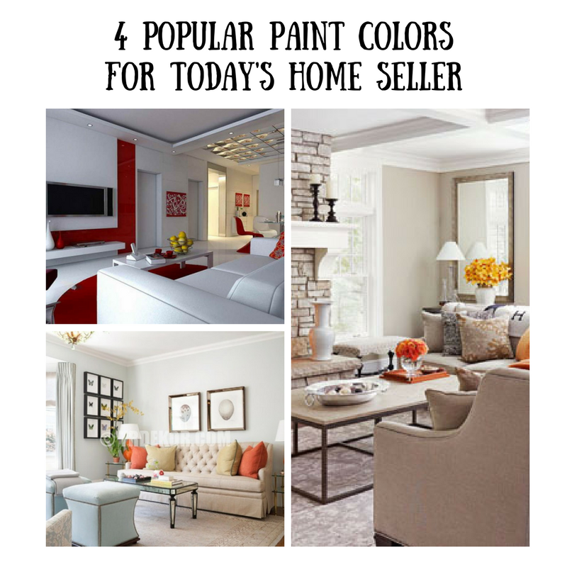 4 Popular Paint Colors for Today’s Home Seller