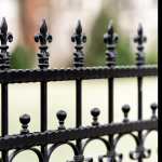 How to Paint a Wrought Iron Fence